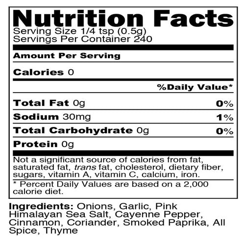 Mingle Sass Smokey Seasoning 50G