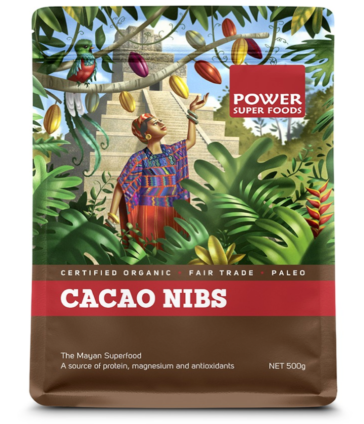 Raw Organic Cacao Nibs 500g