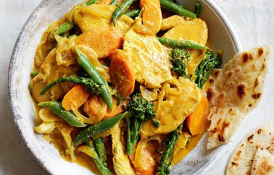 HEALTHY AND LIGHT CHICKEN KORMA – RECIPE