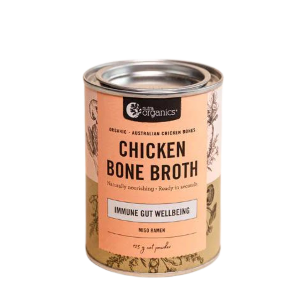 Nutraorganics  - Chicken Bone Broth | Miso Ramen 100G