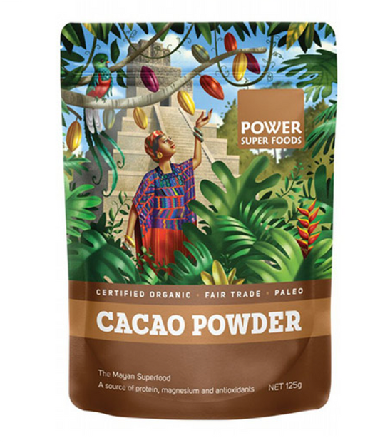 Raw Organic Cacao Powder (Origin Bag) 125g